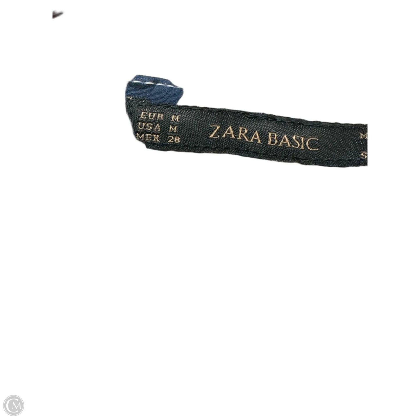 Skirt Maxi By Zara Basic In Blue & Green, Size: 2
