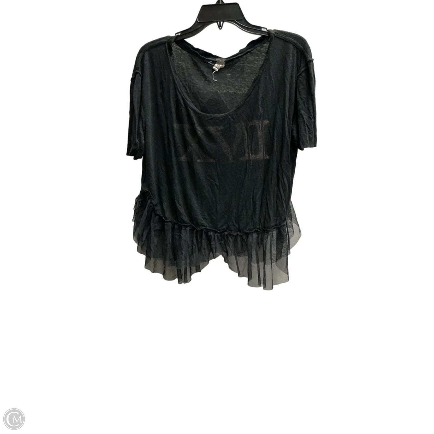 Top Short Sleeve By We The Free In Black, Size: M