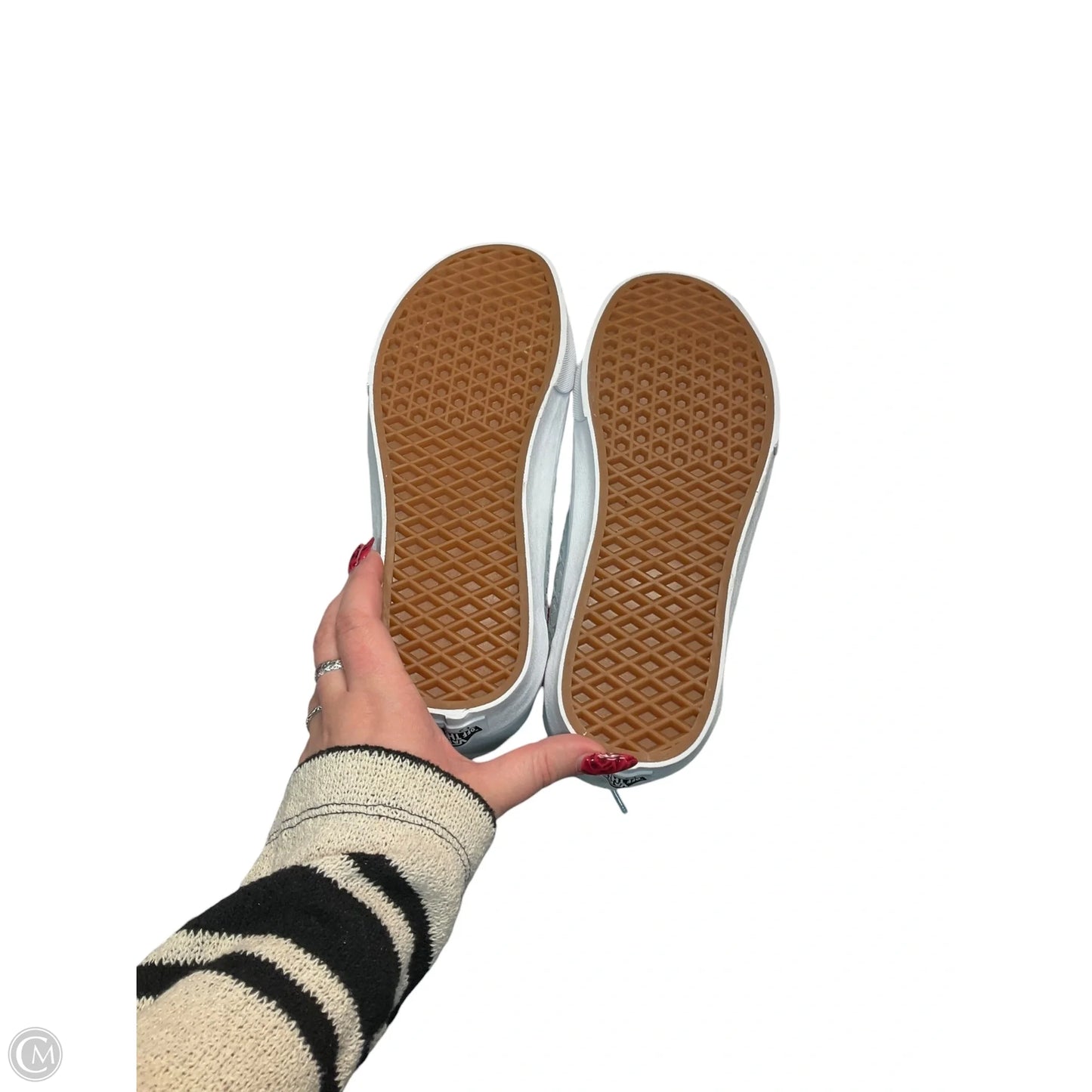 Shoes Sneakers By Vans In Blue, Size: 7.5