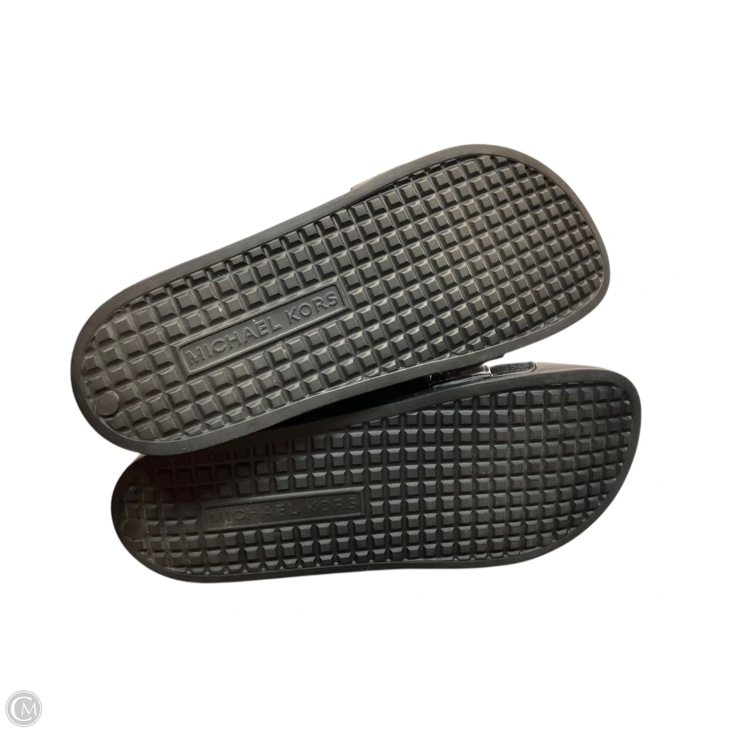 Sandals Flats By Michael By Michael Kors In Black, Size: 8