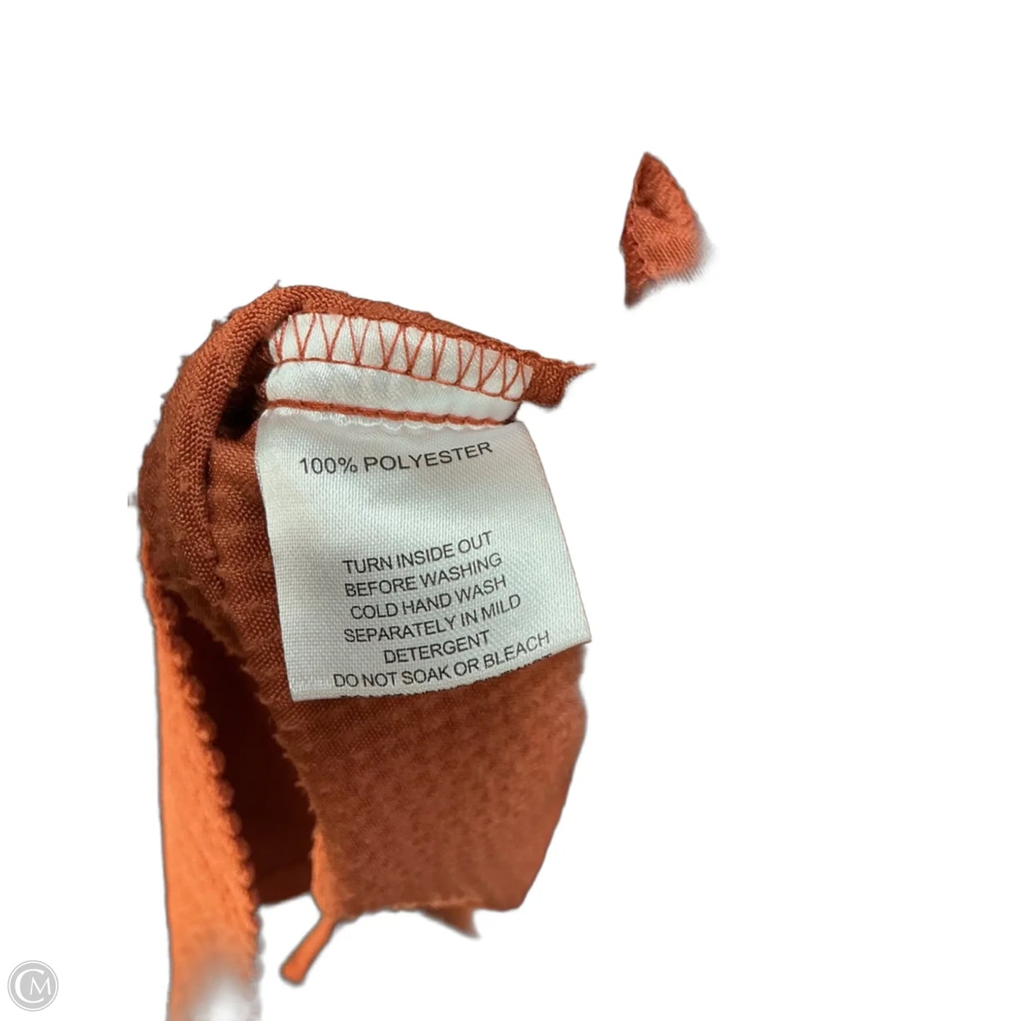 Jacket Shirt By White Fox In Orange, Size: S