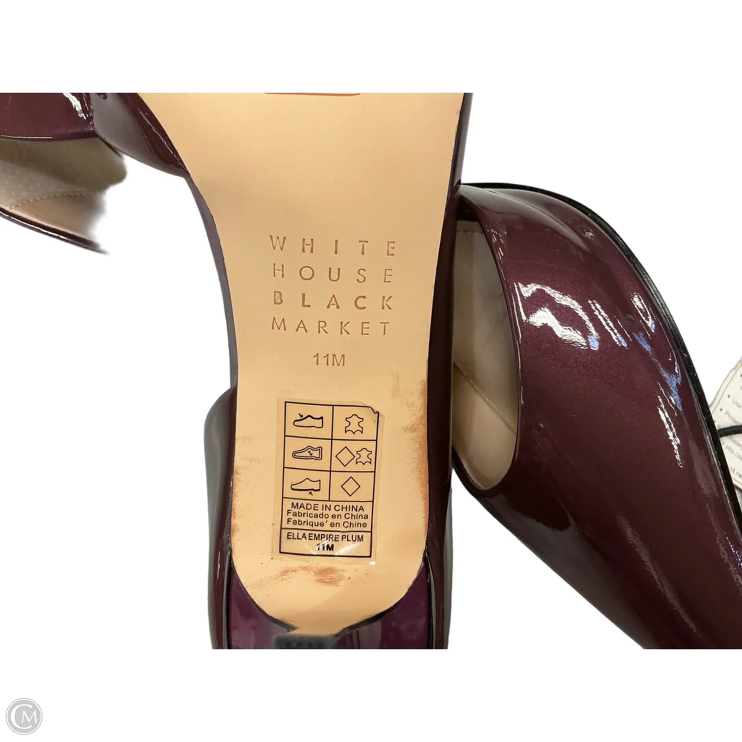 Shoes Heels Kitten By White House Black Market In Maroon, Size: 11