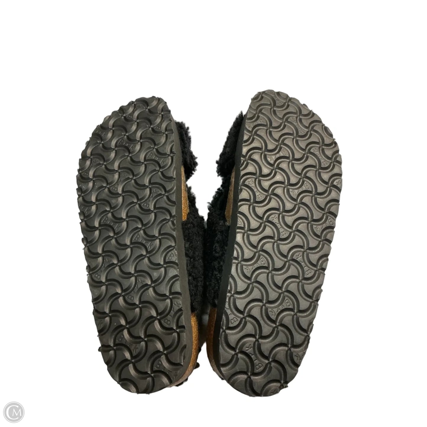 Sandals Flats By Birkenstock In Black, Size: 9