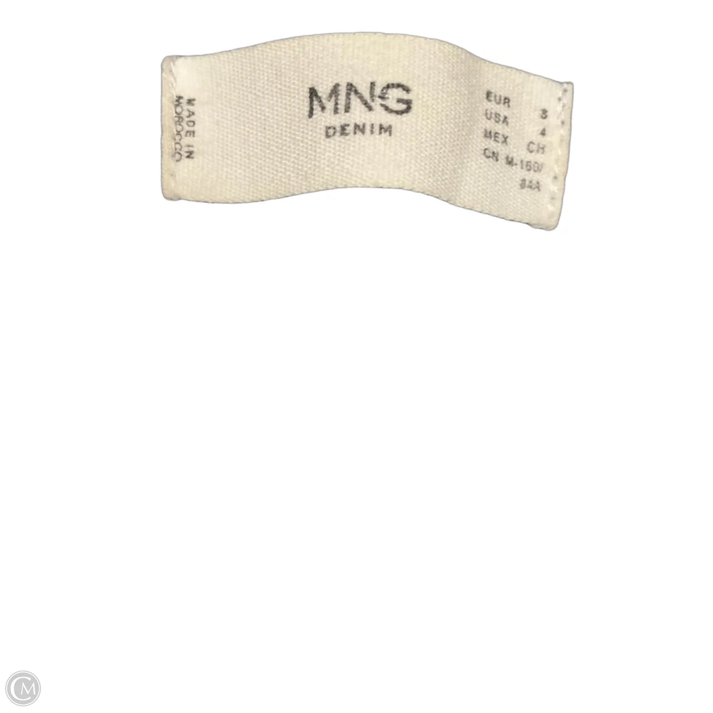 Jacket Denim By Mng In Blue Denim, Size: 4