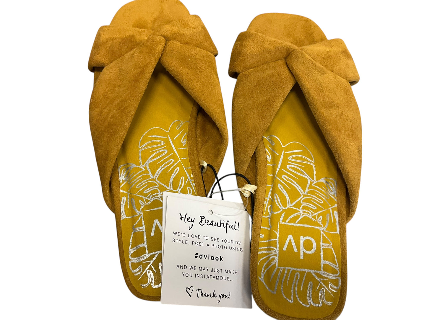 Sandals Flats By Dolce Vita In Yellow, Size: 9