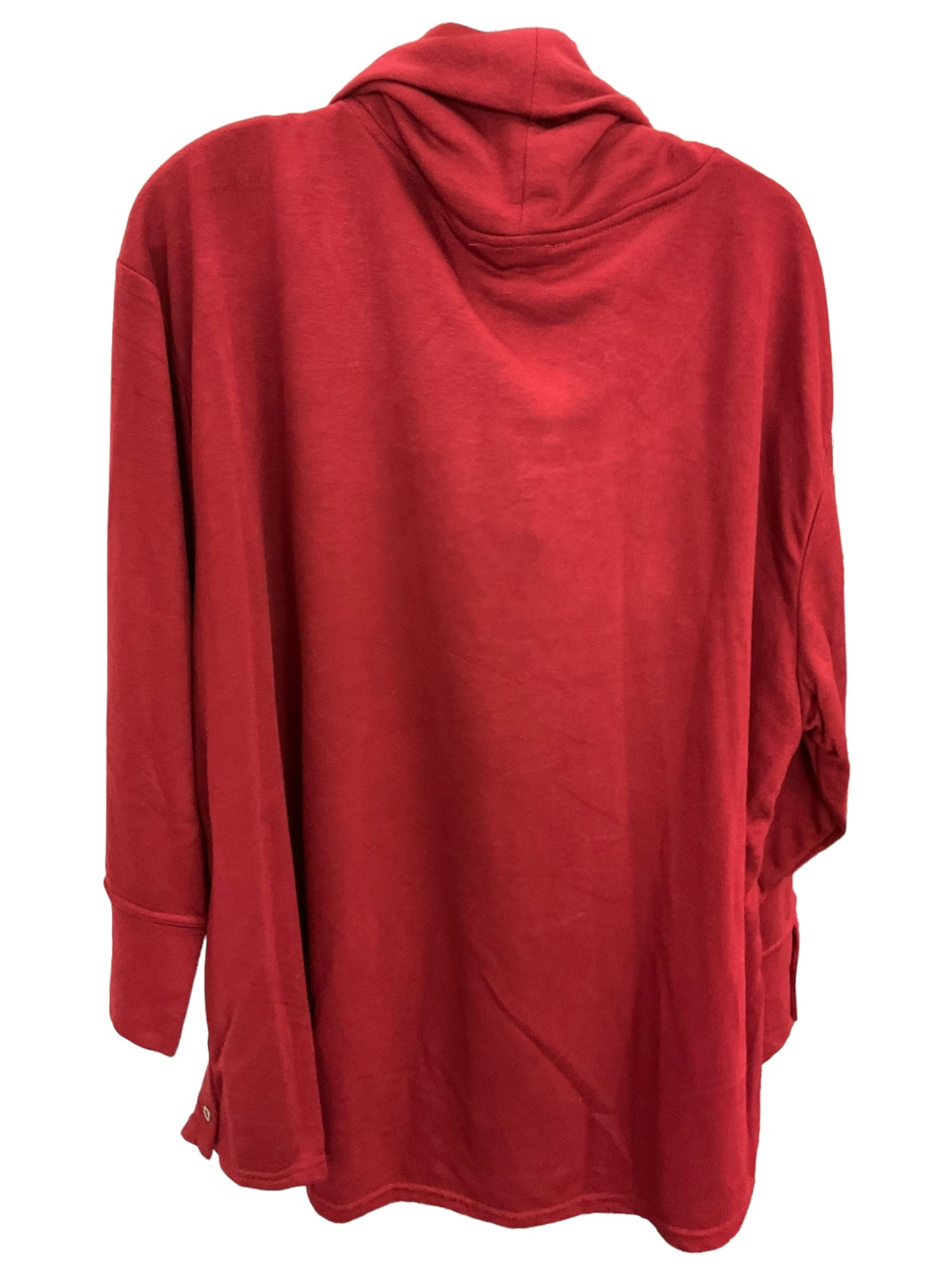 Top Long Sleeve By Jane And Delancey In Red, Size: 24