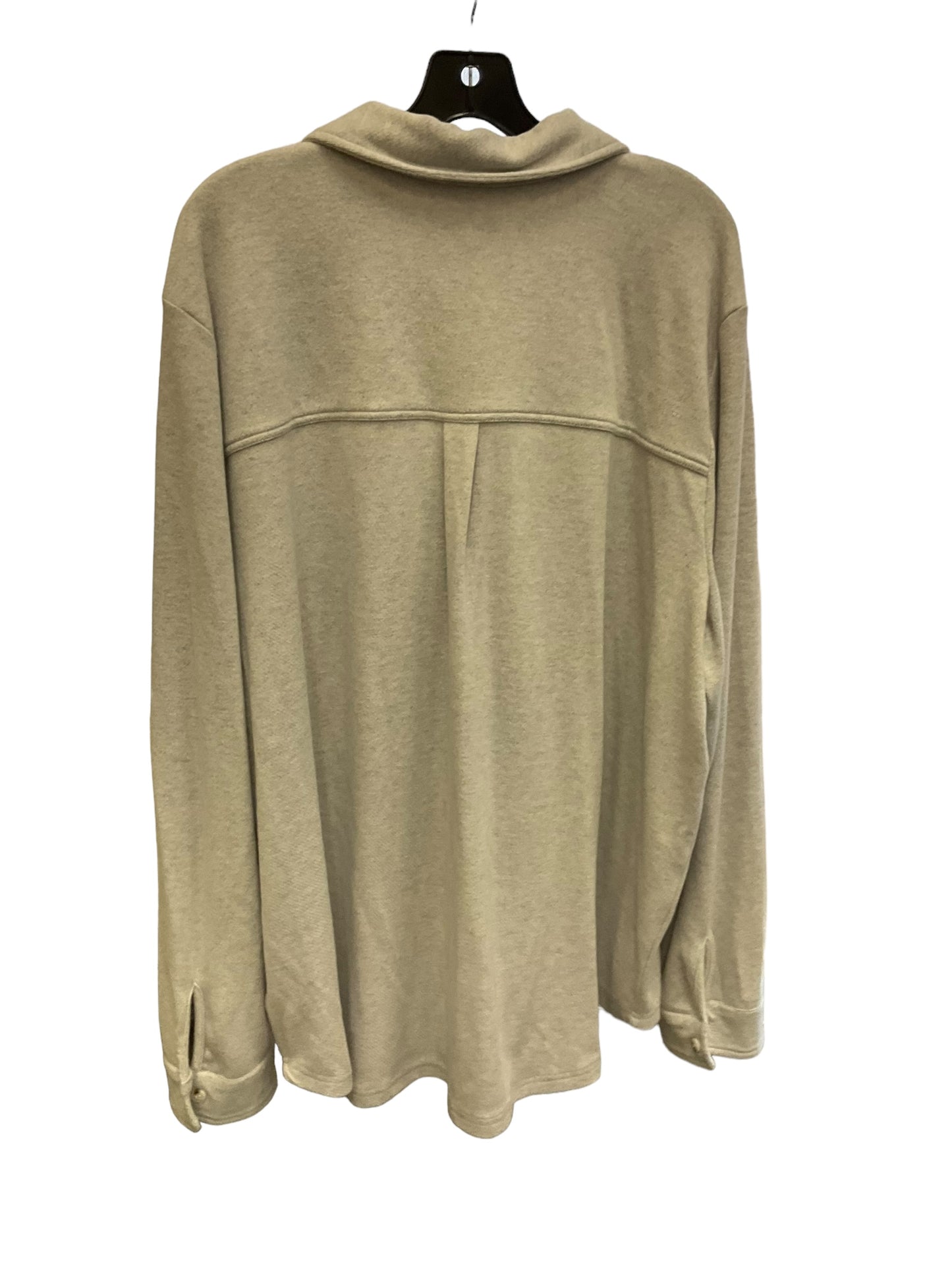 Top Long Sleeve By Thread And Supply In Grey, Size: 26