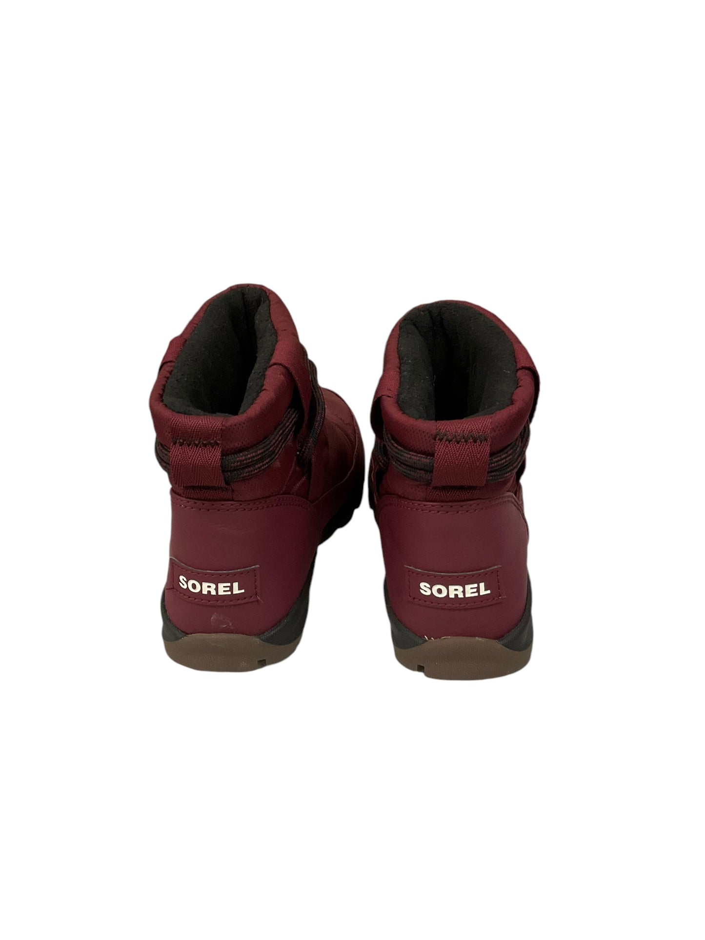 Boots Snow By Sorel In Burgundy, Size: 5.5