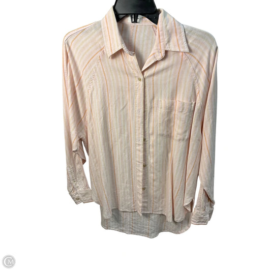 Top Long Sleeve By Wilfred In Peach, Size: Xs