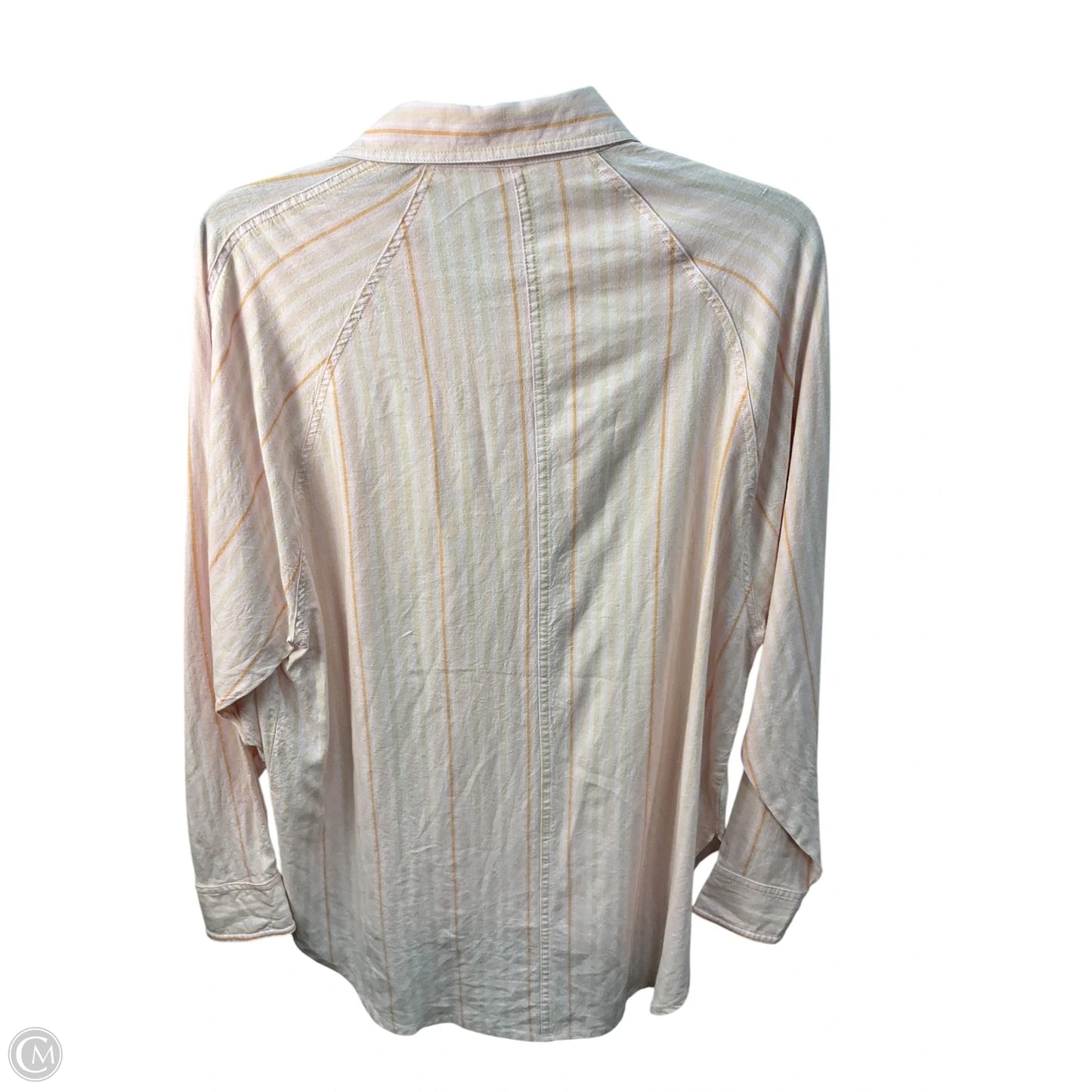 Top Long Sleeve By Wilfred In Peach, Size: Xs