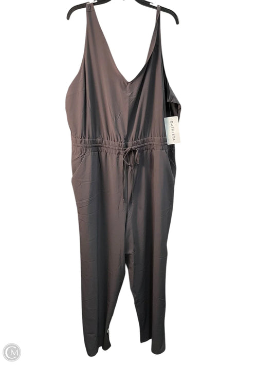 Jumpsuit By Athleta In Grey, Size: 20