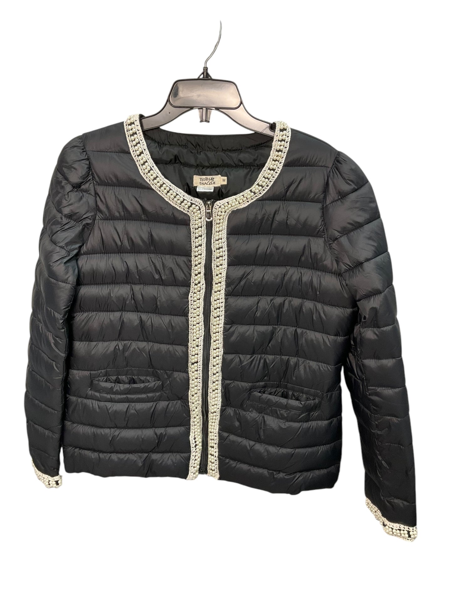 Jacket Puffer & Quilted By Cmc In Black, Size: M