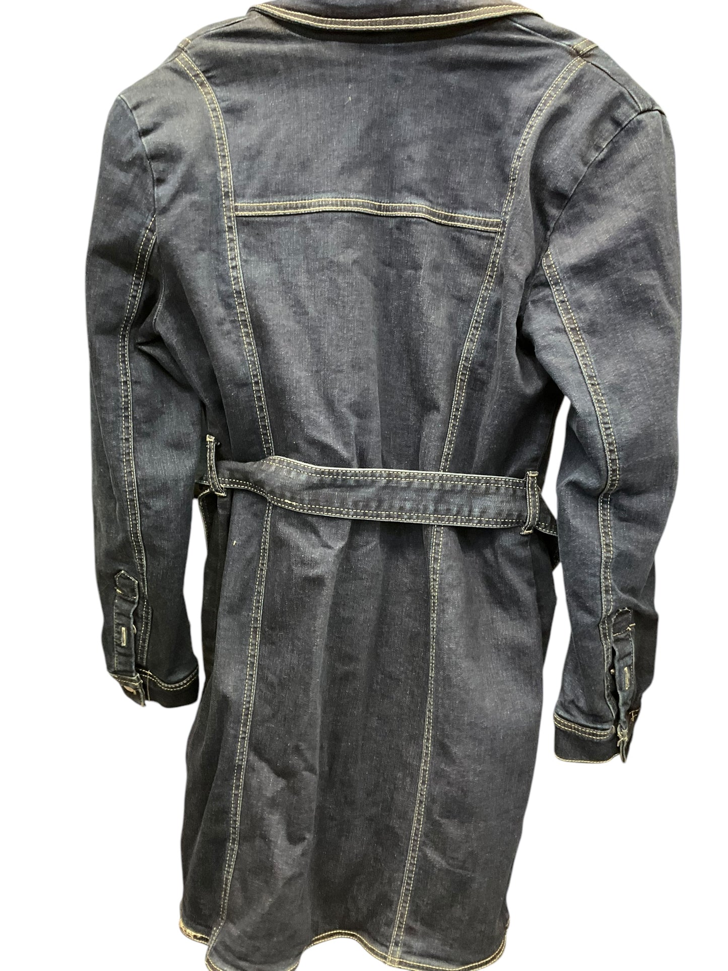 Jacket Denim By Pilcro In Blue, Size: S