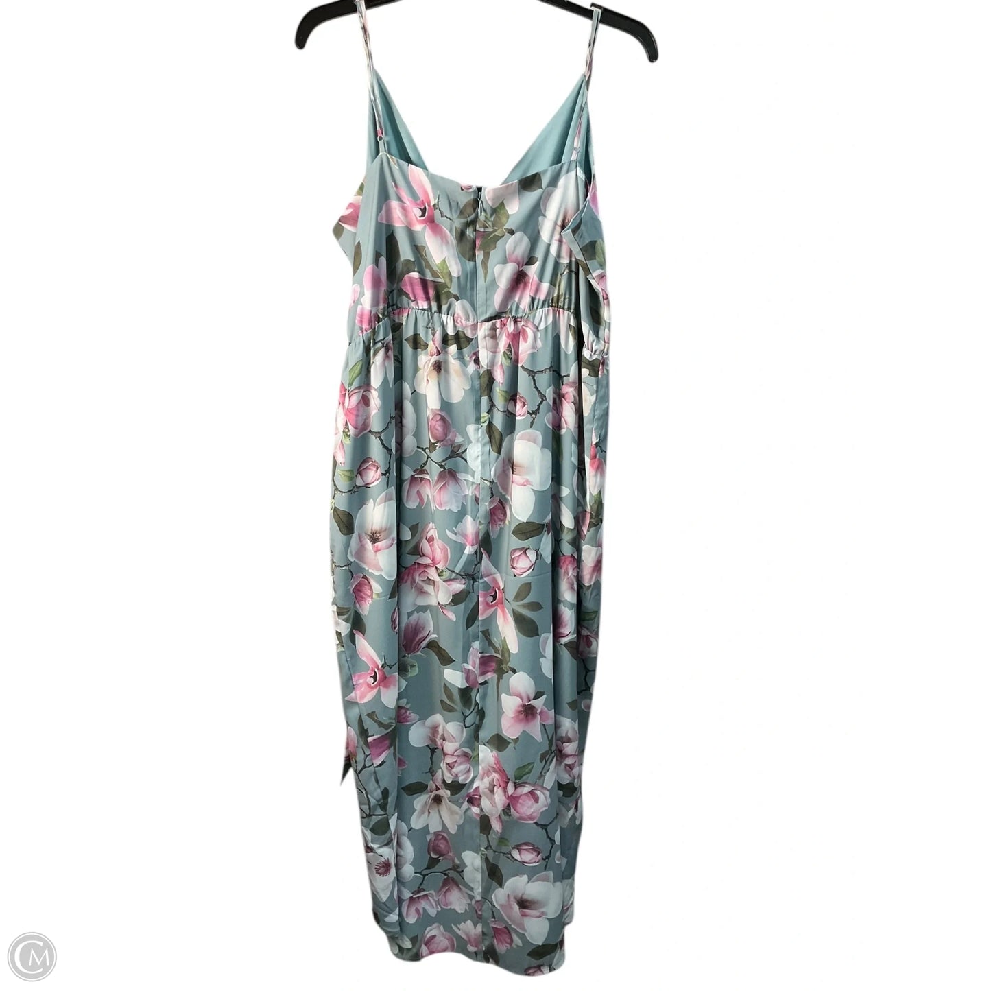 Dress Casual Midi By Express In Floral Print, Size: Xl