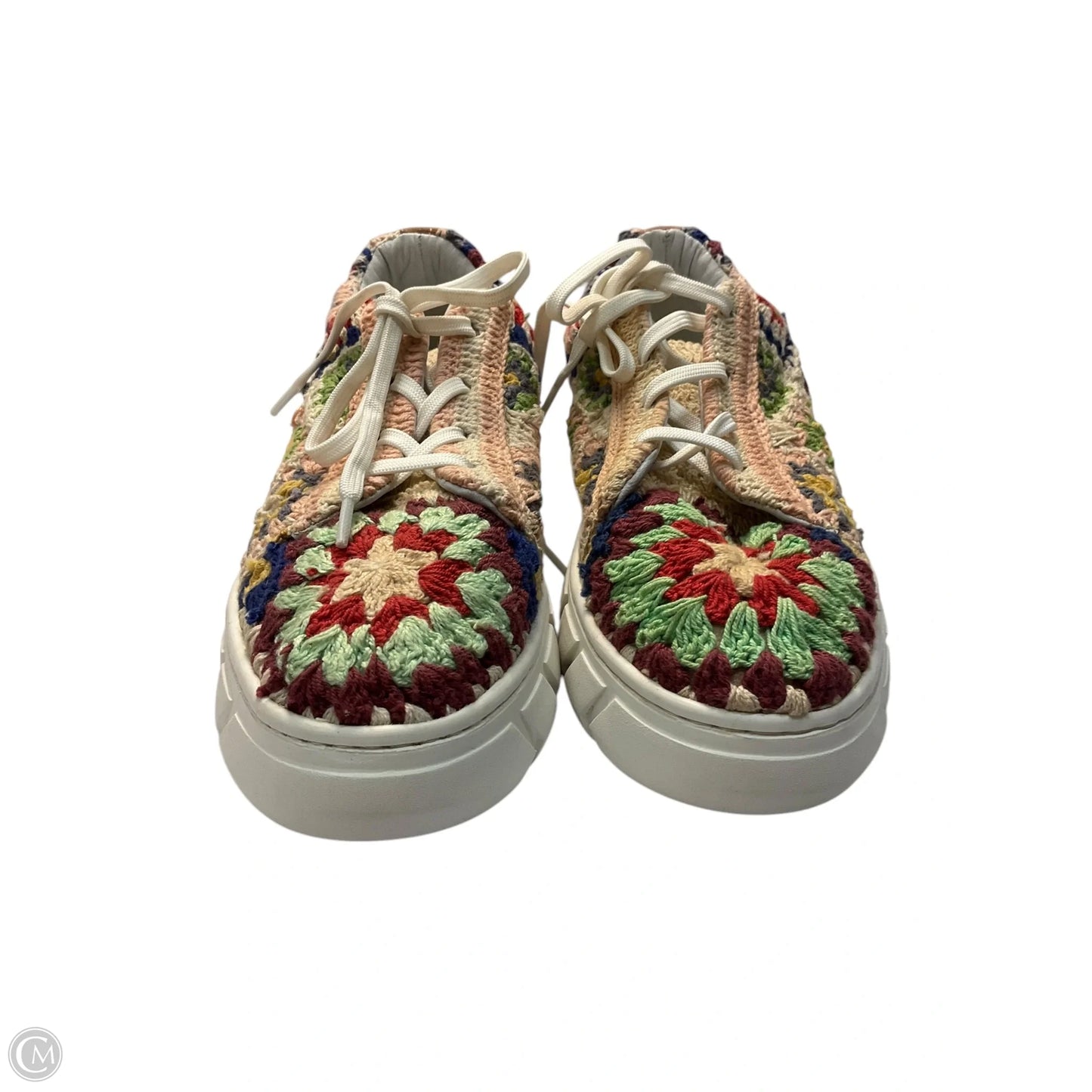 Shoes Sneakers By Free People In Multi-colored, Size: 8