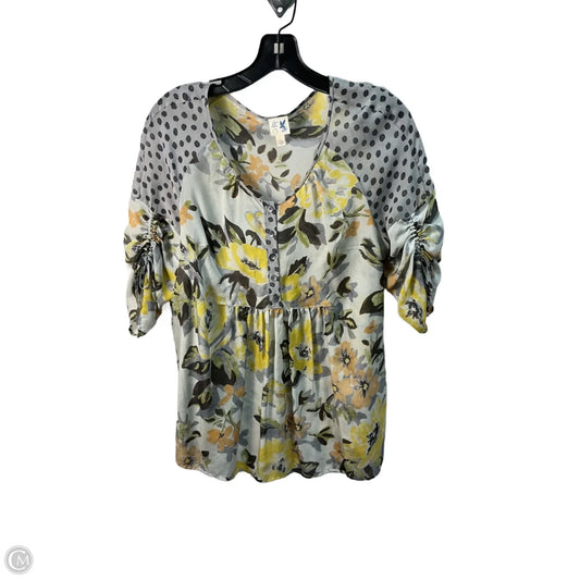 Top Long Sleeve By Edme And Esyllte In Animal Print, Size: 2