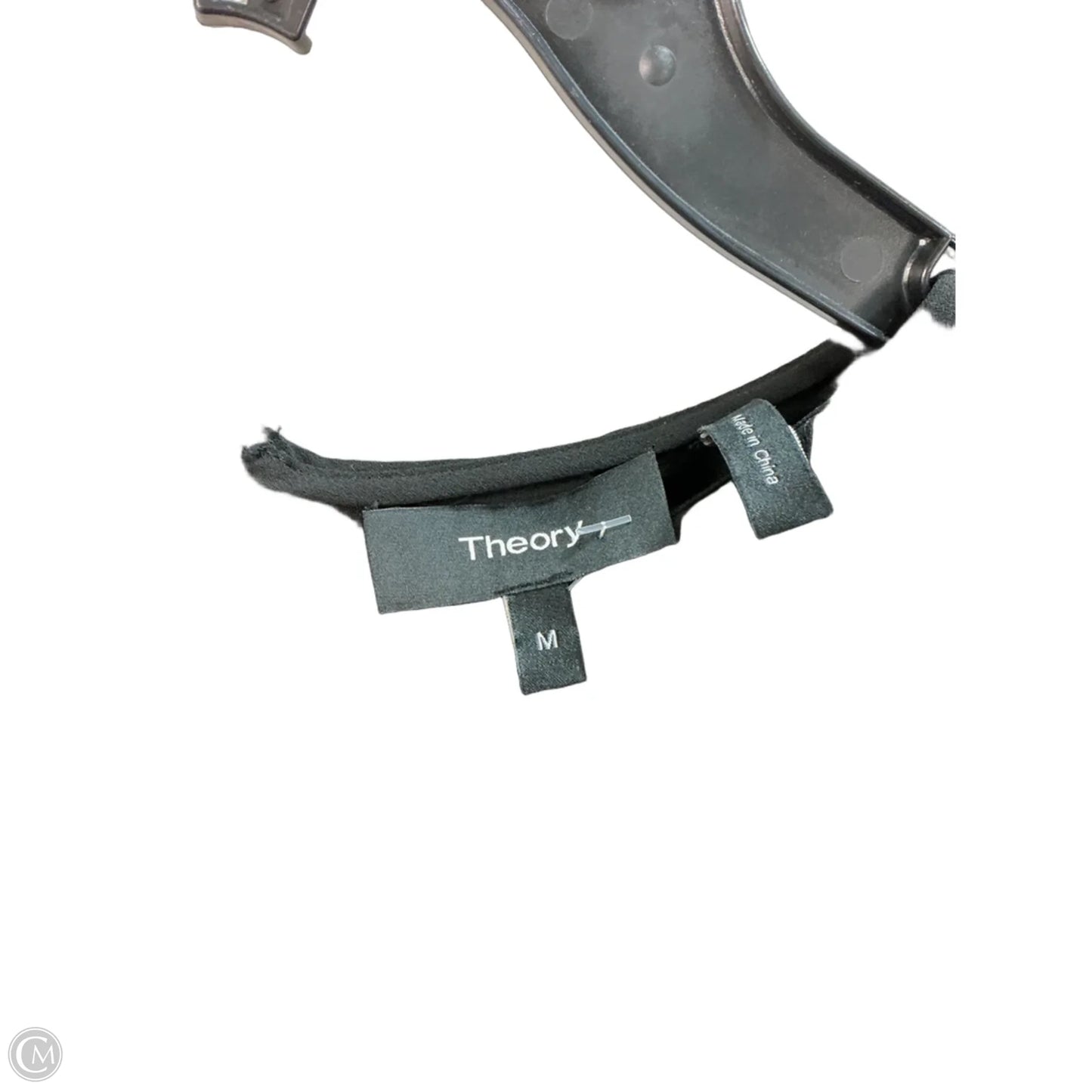 Top Sleeveless By Theory In Black, Size: M