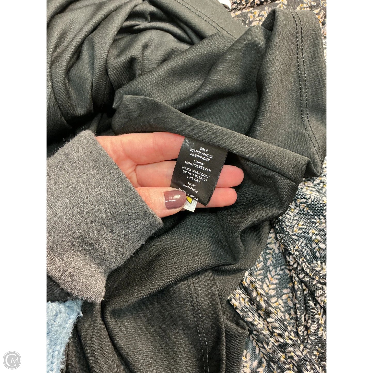 Top Short Sleeve By Evereve In Black, Size: Xl