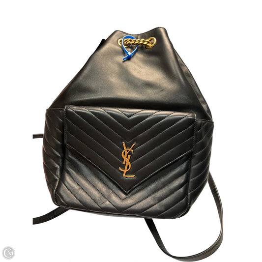 Backpack Luxury Designer By Yves Saint Laurent, Size: Medium