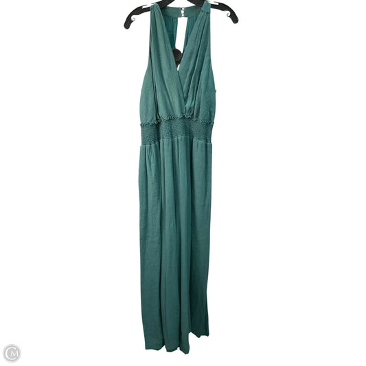 Jumpsuit By Anthropologie In Green, Size: Xl