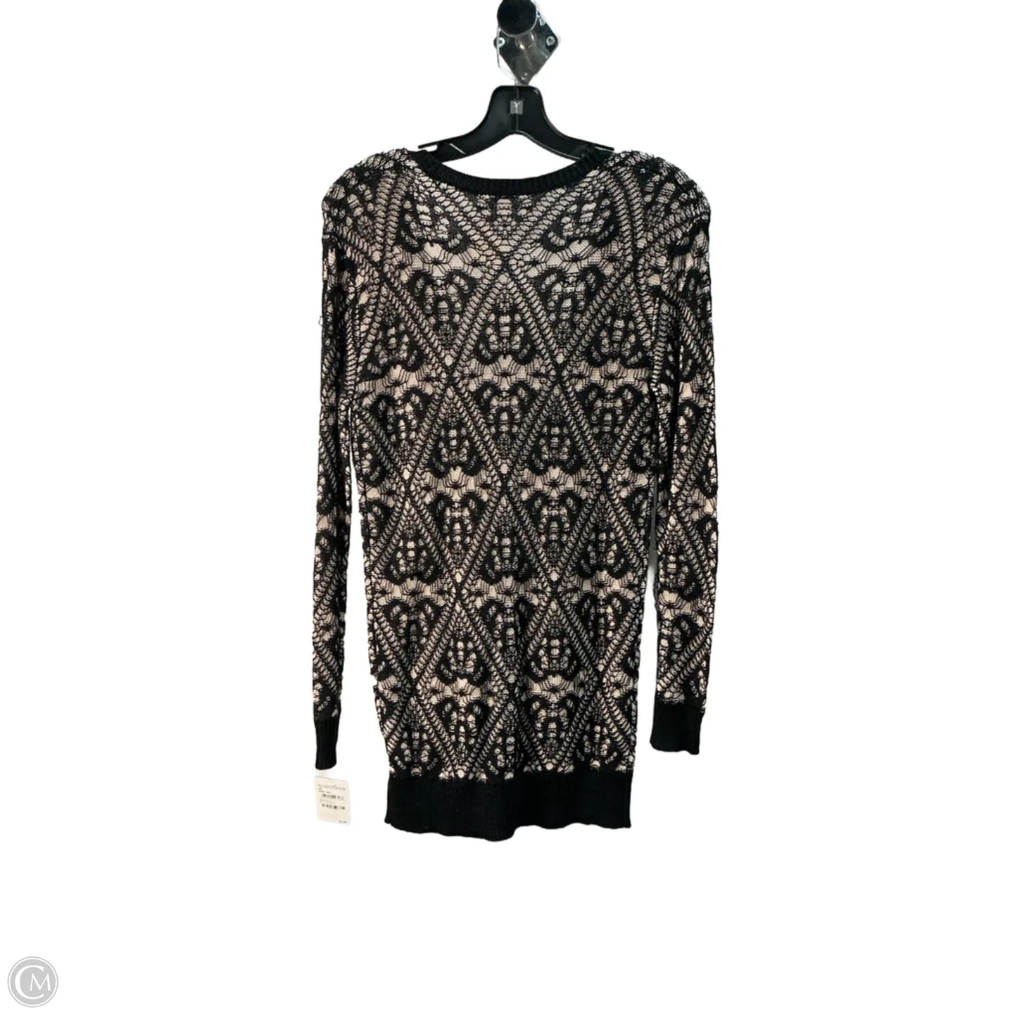 Top Long Sleeve By Frenchi In Black, Size: Xs