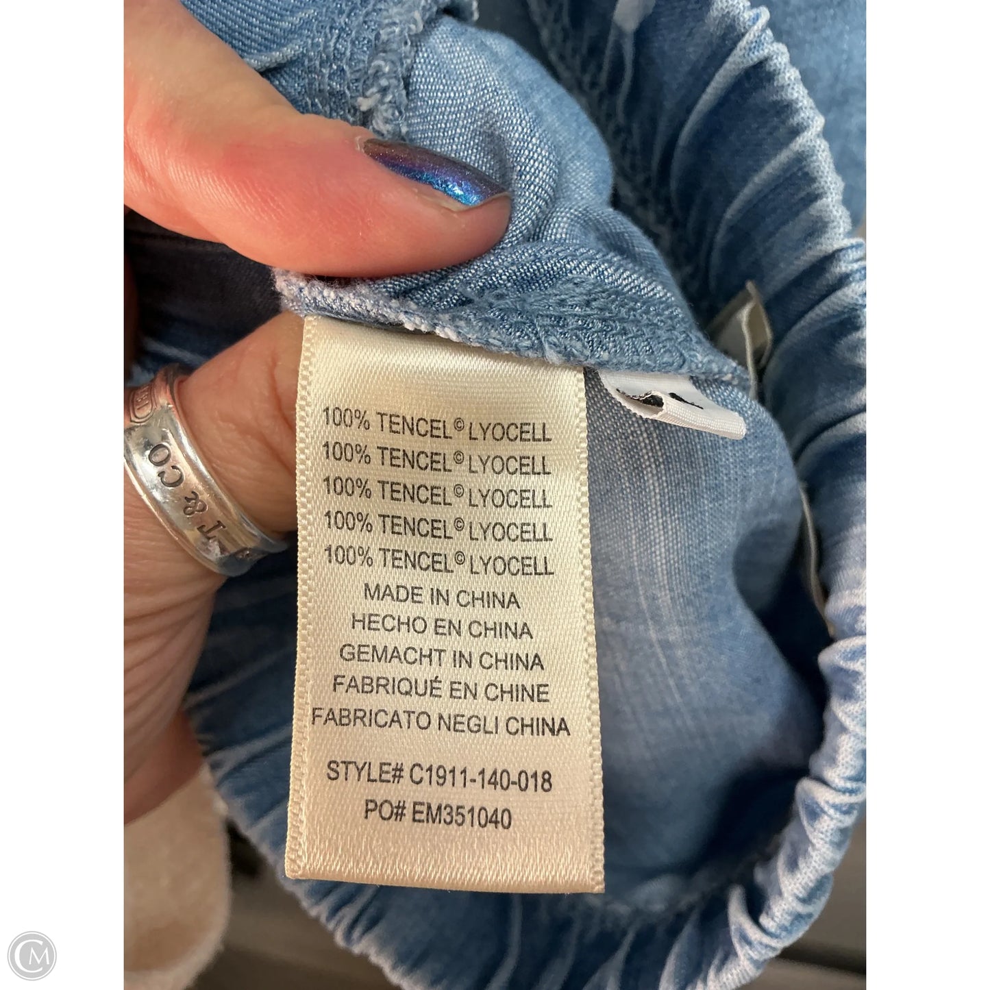 Pants Joggers By Cloth & Stone In Blue, Size: M