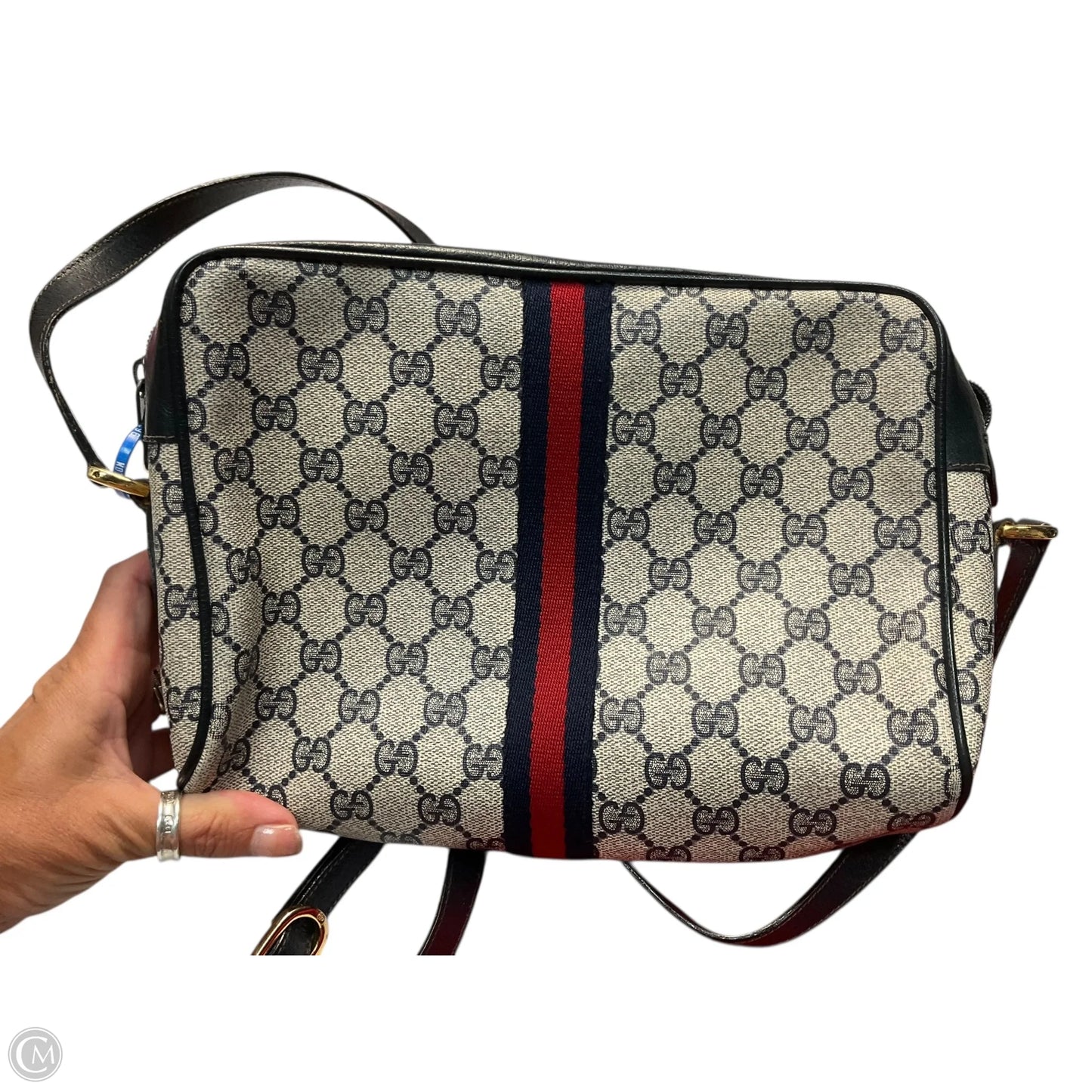 Crossbody Luxury Designer By Gucci, Size: Small