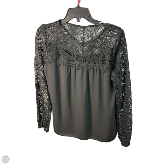 Top Long Sleeve Designer By Lilly Pulitzer In Black, Size: Xs