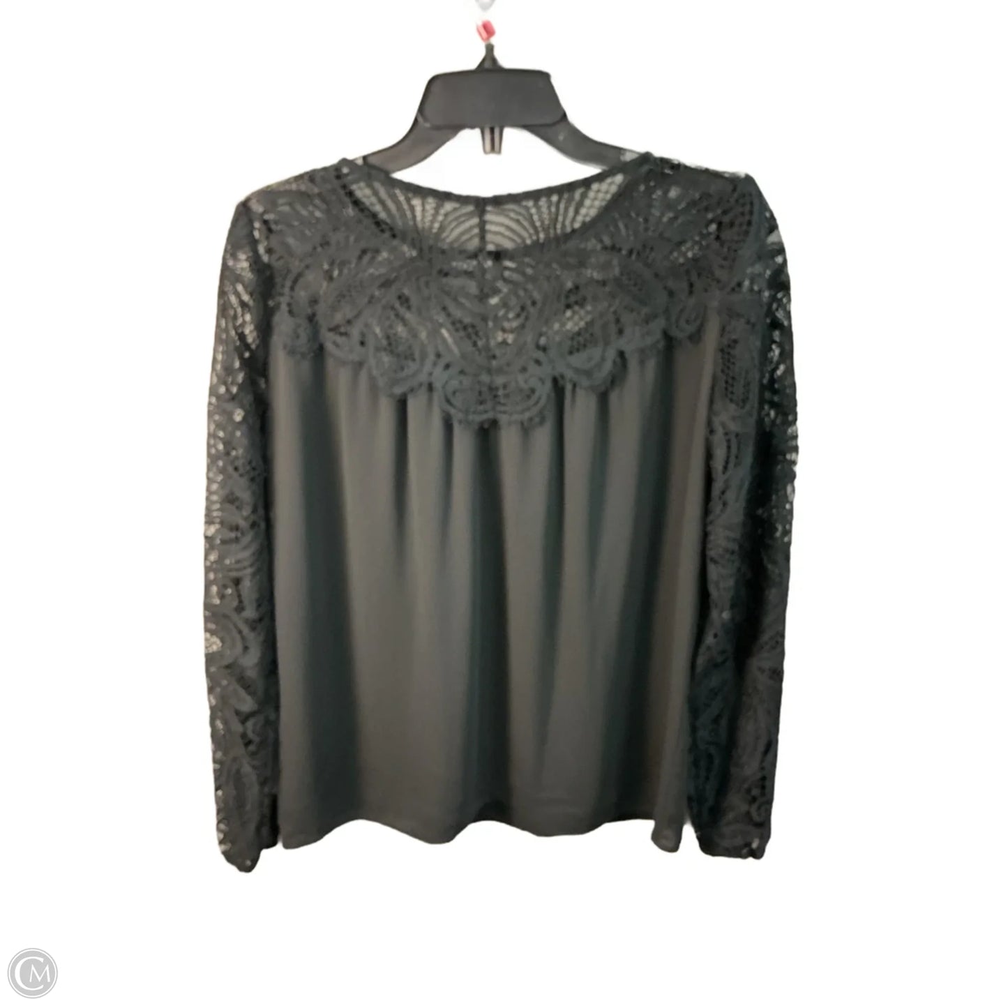 Top Long Sleeve Designer By Lilly Pulitzer In Black, Size: Xs