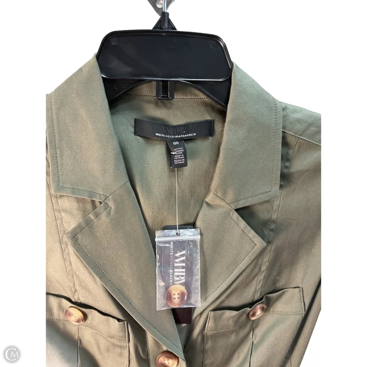 Top Sleeveless By White House Black Market In Green, Size: Xs