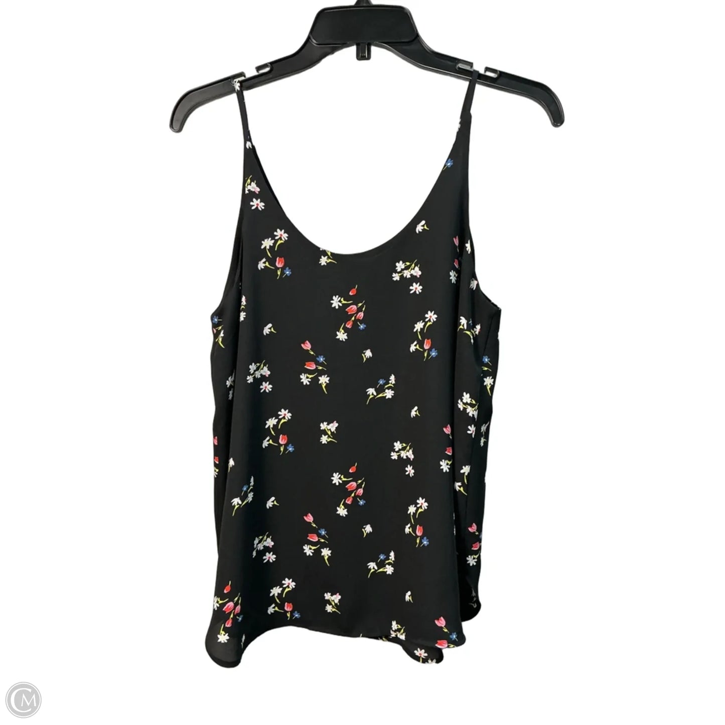Top Sleeveless By Loft In Black, Size: S