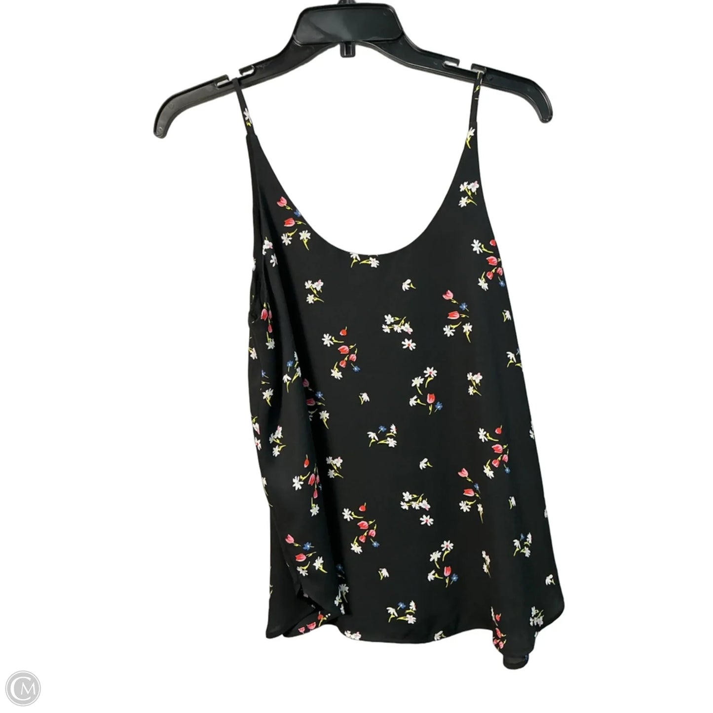 Top Sleeveless By Loft In Black, Size: S