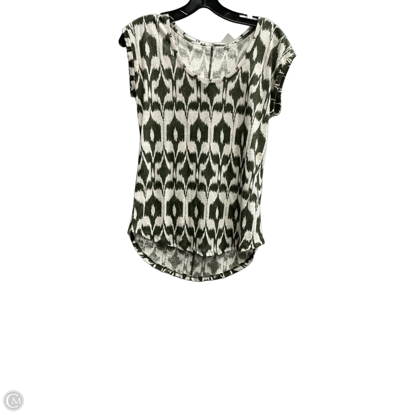 Top Sleeveless By Loft In Green, Size: Xs