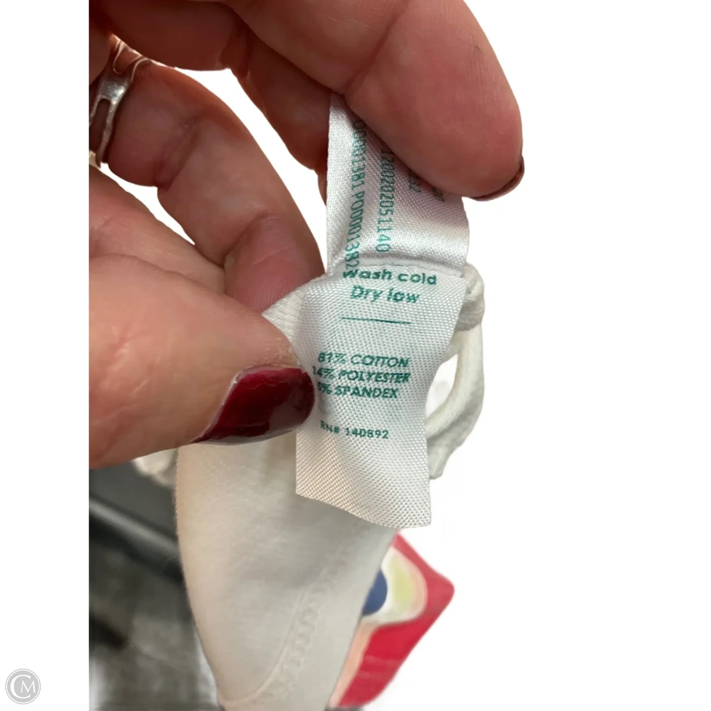 Top Long Sleeve By Marine Layer In White, Size: S