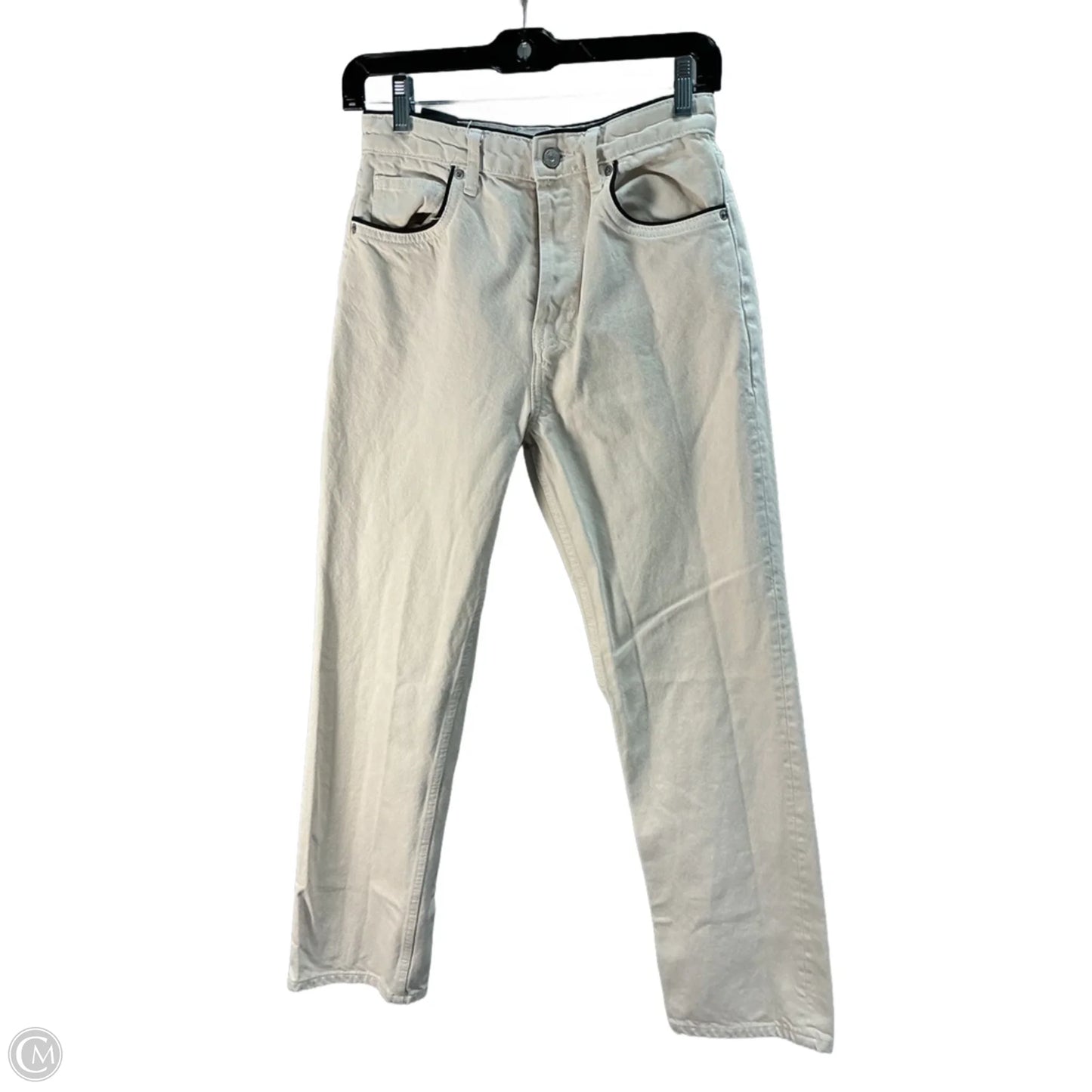 Jeans Boot Cut By Reformation In Cream, Size: 4