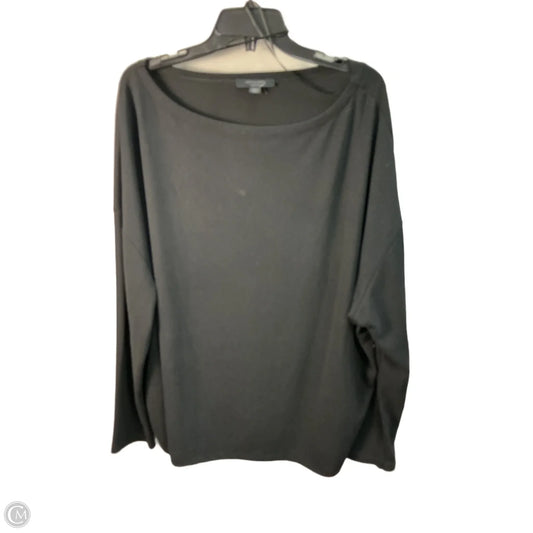 Top Long Sleeve Designer By All Saints In Black, Size: M