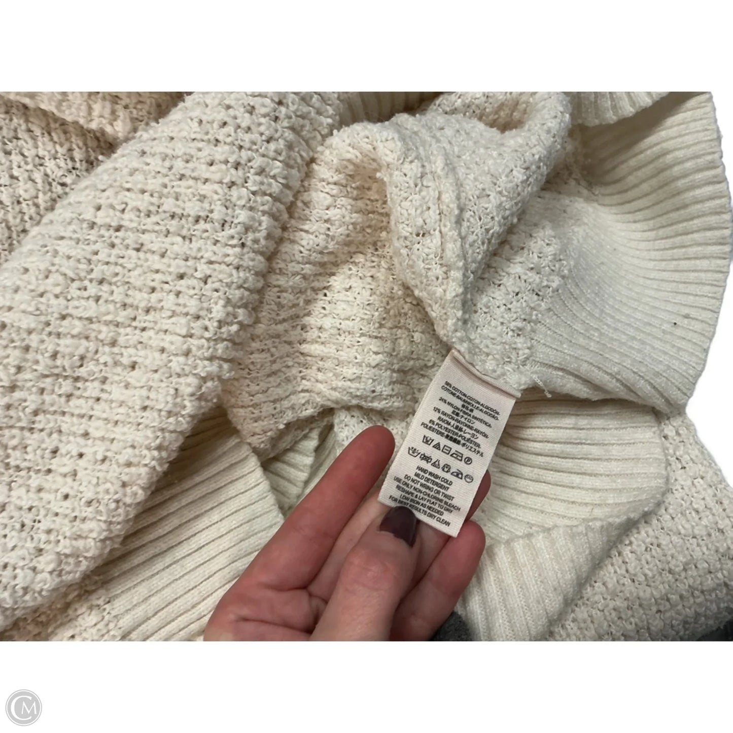 Sweater By Free People In Cream, Size: M