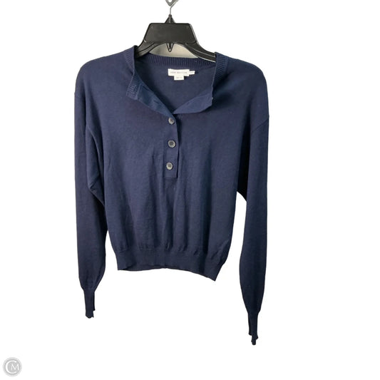 Top Long Sleeve By Good American In Navy, Size: Xs