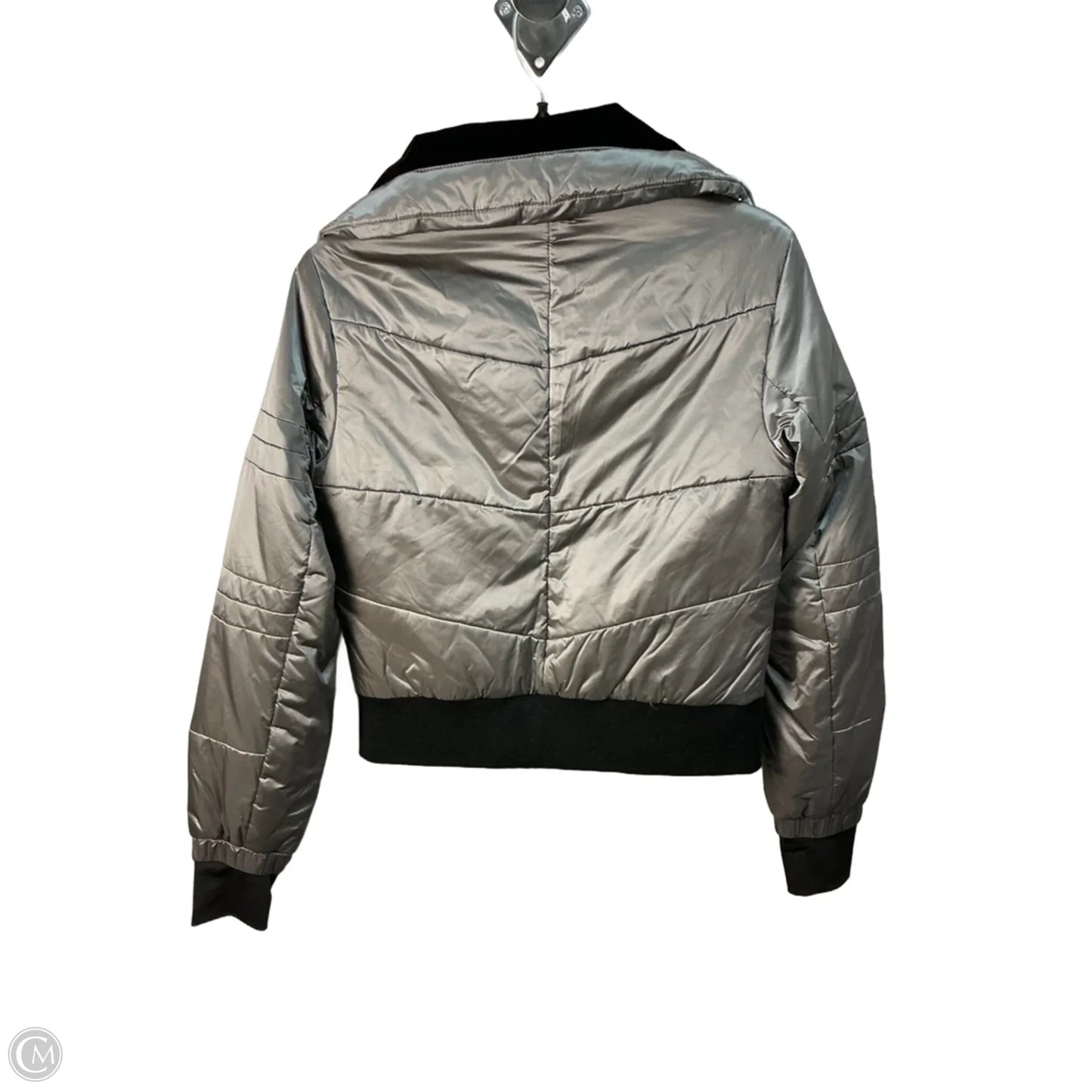 Jacket Puffer & Quilted By Nordstrom In Grey, Size: S