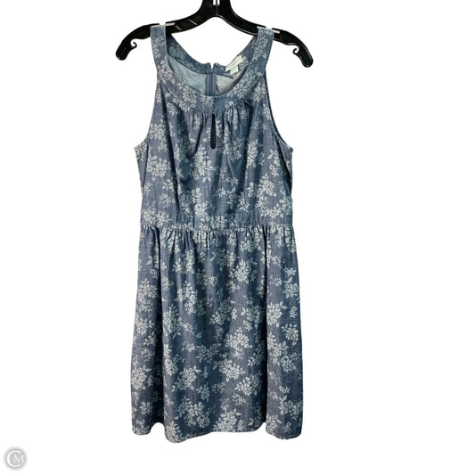 Dress Casual Short By Loft In Blue, Size: M