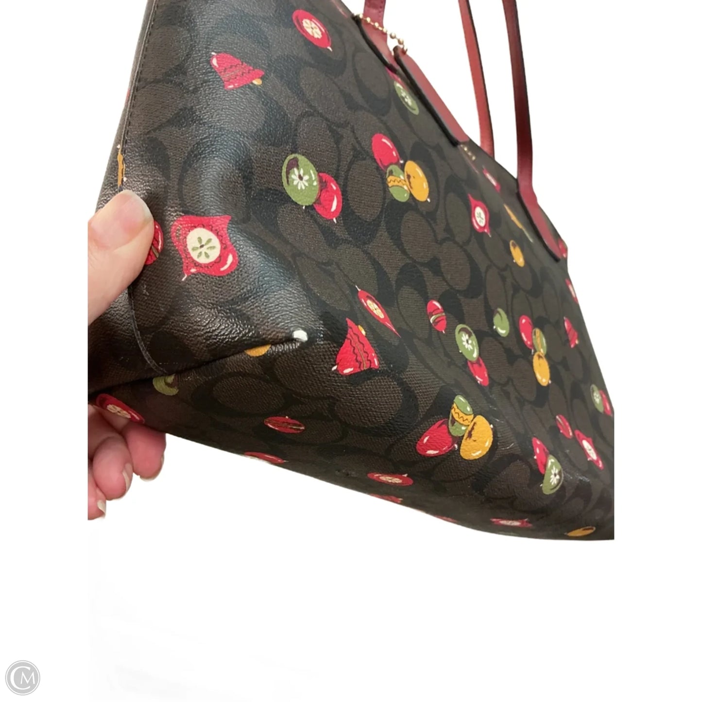 Tote Designer By Coach, Size: Medium