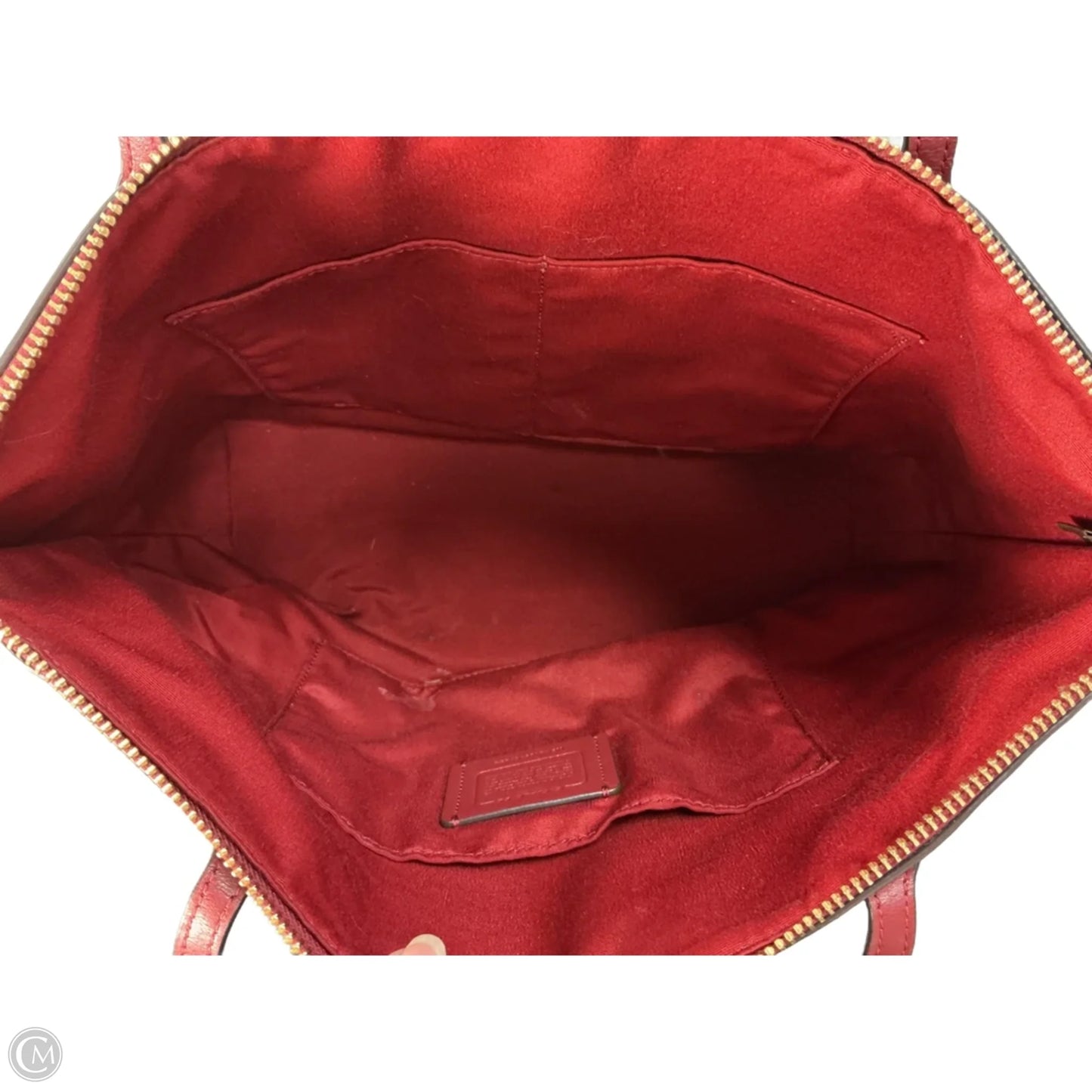 Tote Designer By Coach, Size: Medium