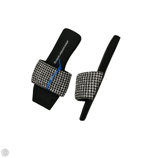 Sandals Luxury Designer By Alexander Wang In Black, Size: 5