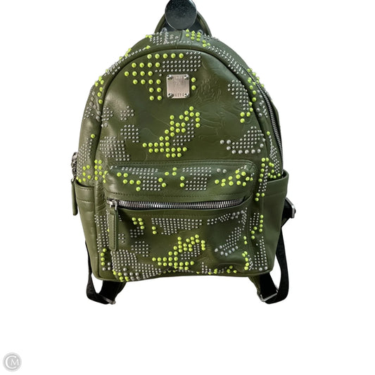 Backpack Luxury Designer By Mcm, Size: Medium