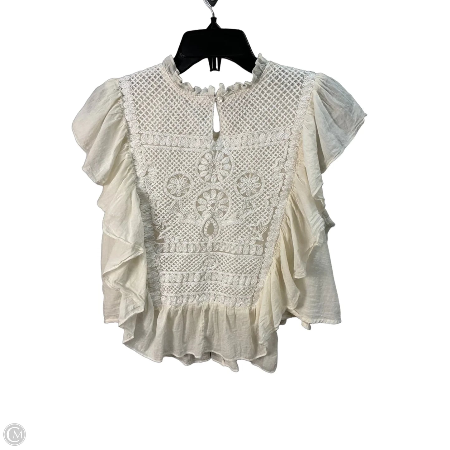Top Sleeveless By Joie In Cream, Size: Xl