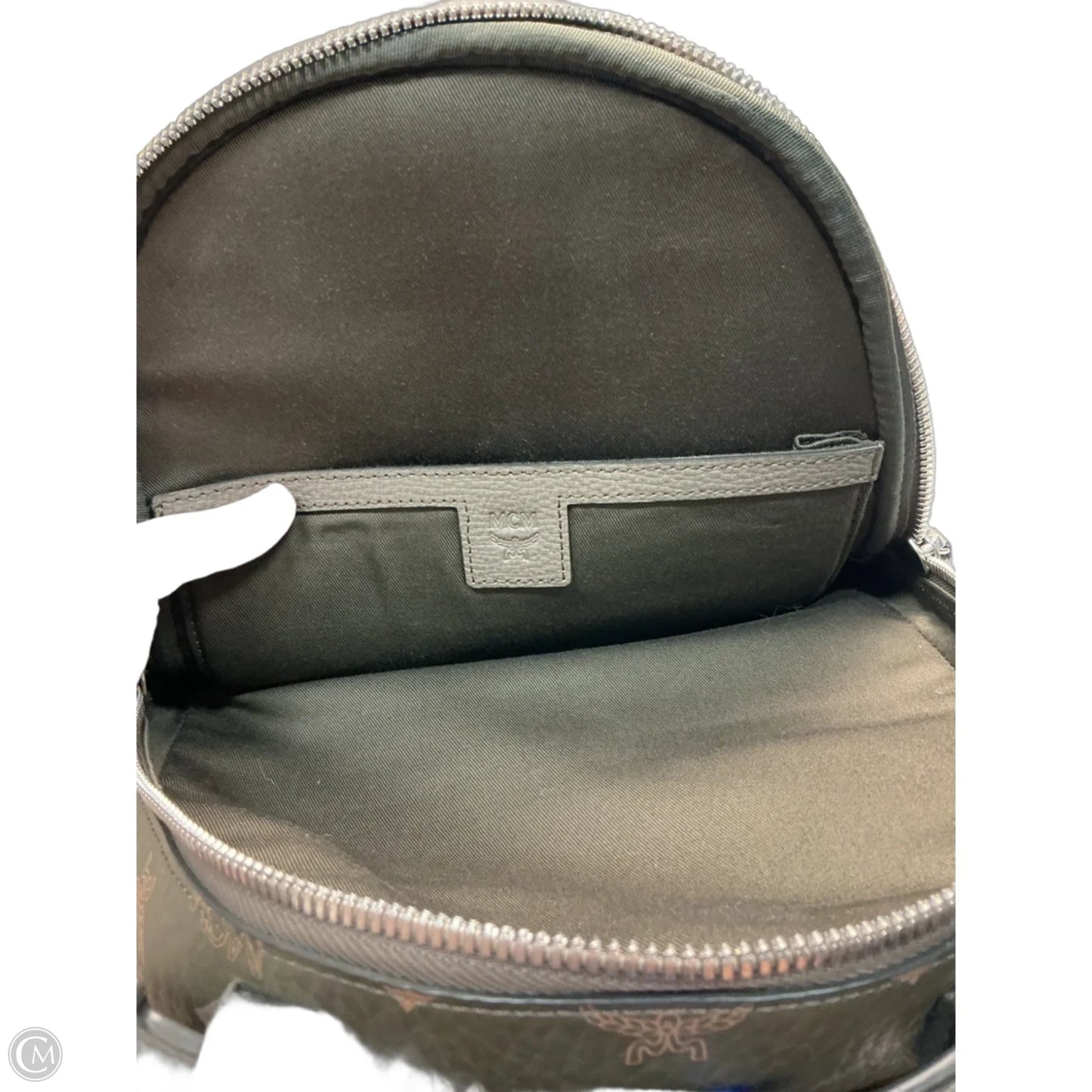 Backpack Luxury Designer By Mcm, Size: Medium