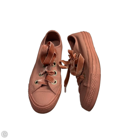 Shoes Sneakers By Converse In Coral, Size: 7