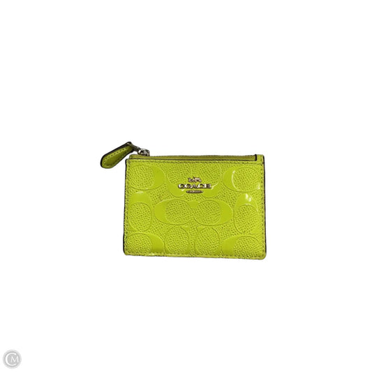 Id/card Holder Designer By Coach, Size: