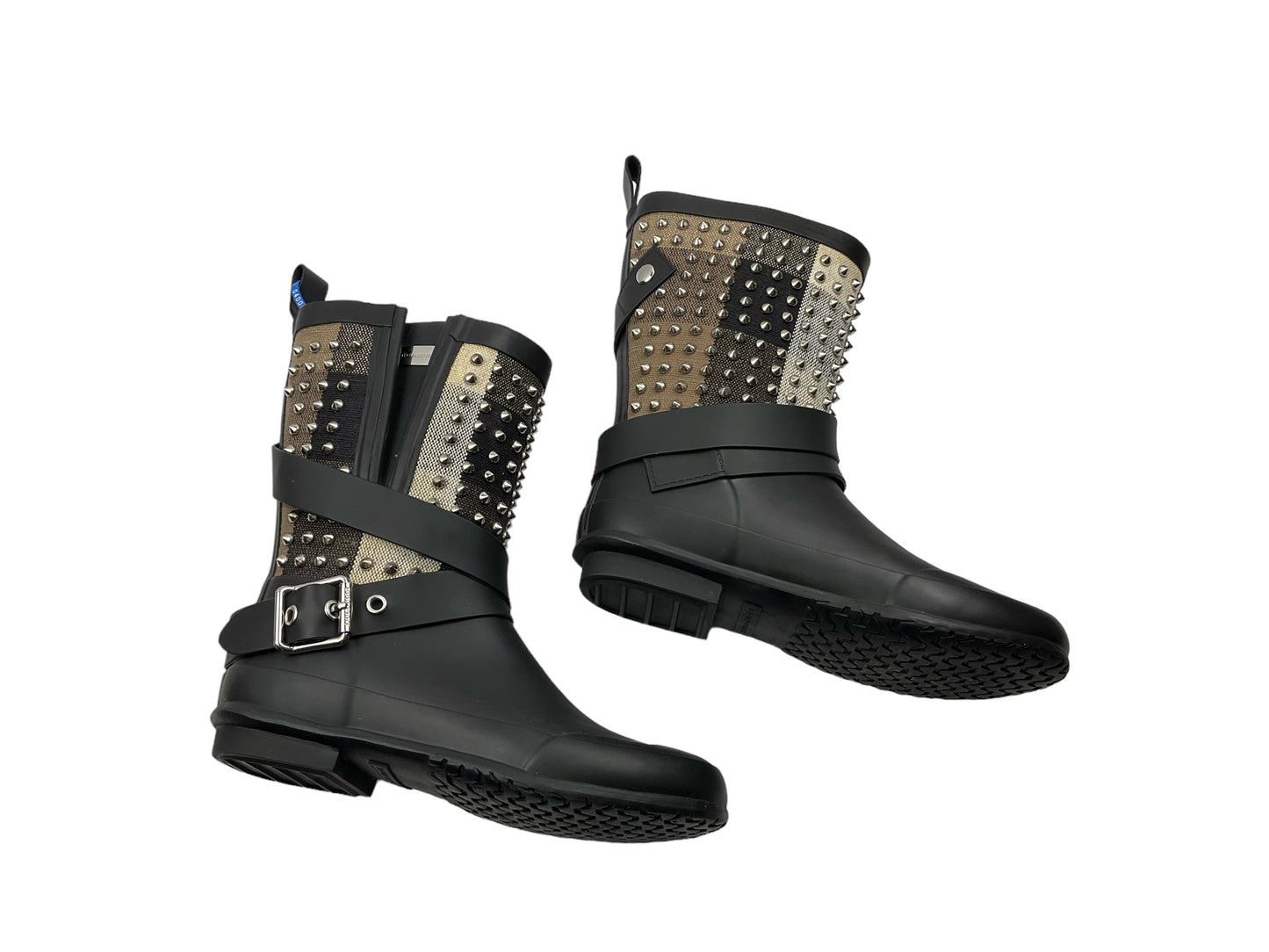 Black Boots Designer Burberry, Size 5