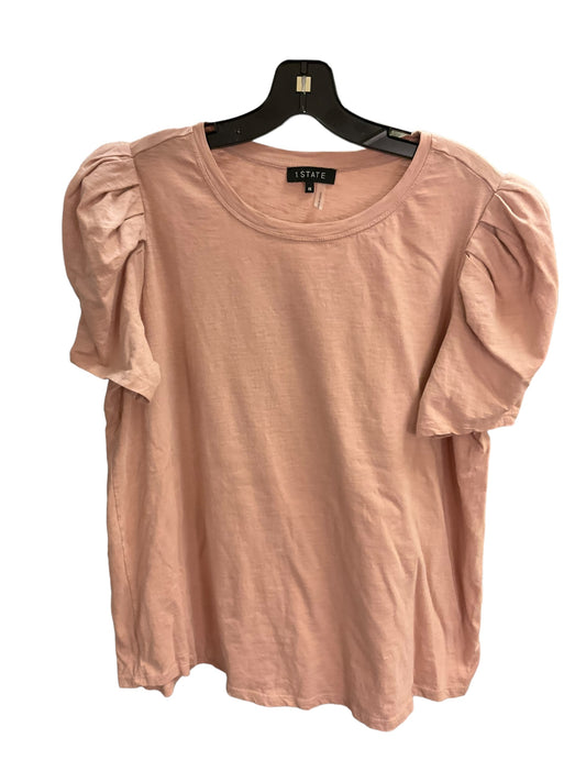 Top Short Sleeve By 1.state In Light Pink, Size: 18